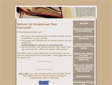 Tablet Screenshot of mooiexemplaar.nl